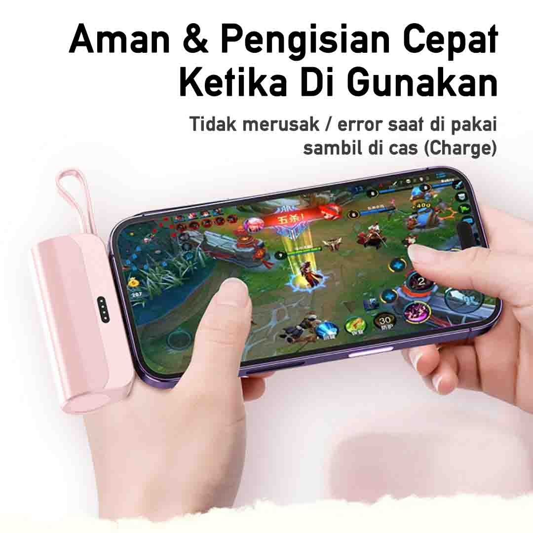 PORTABLE MINI POWERBANK - 3