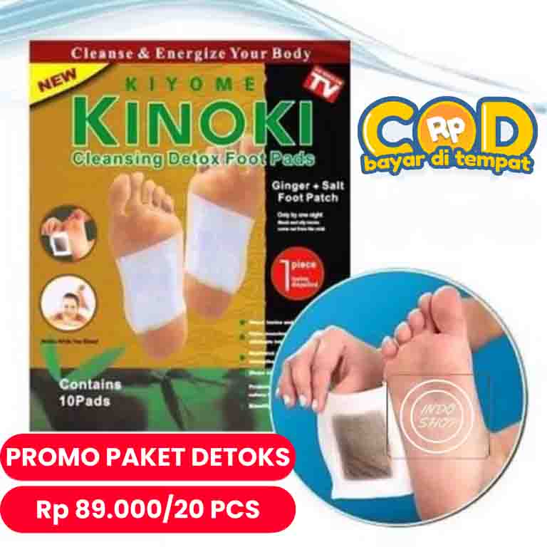 HARGA PROMO PAKET KINOKI GOLD ORIGINAL - 2